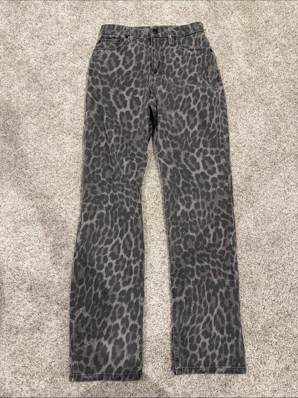 Good American Good Icon Straight Leg Pant